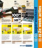 Gamma reclame folder week 38 pagina.15 Gardena heggenschaar Type THS 500/48. 500 watt. Meslengte 450 mm. Messenafstand 25 mm. Reikwijdte tot 3 meter. 149.99 109.00 actie GAMMA ...