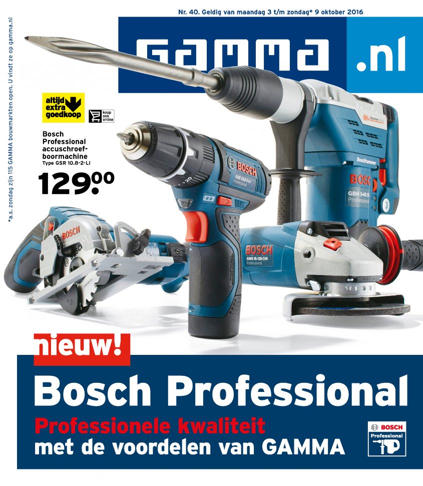 Gamma Aanbiedingen van 03-10-2016 pagina.1