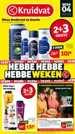 Kruidvat reclame folder van 20-01-2026 week 04 • Totaal aantal pagina's: 108
