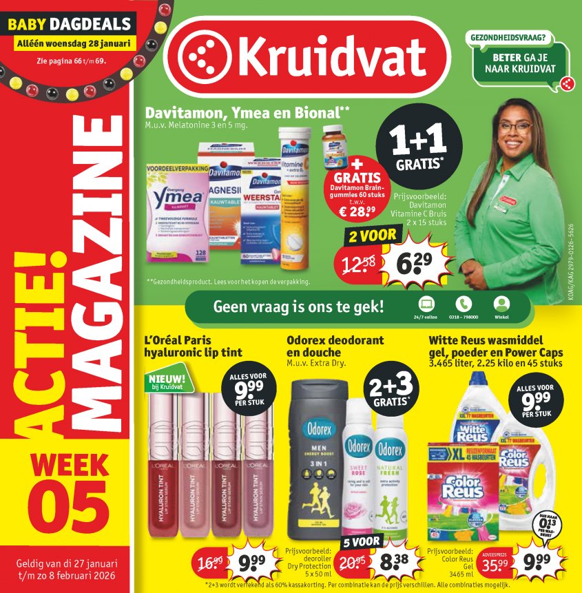 Kruidvat Aanbiedingen van 26-01-2026 pagina.1