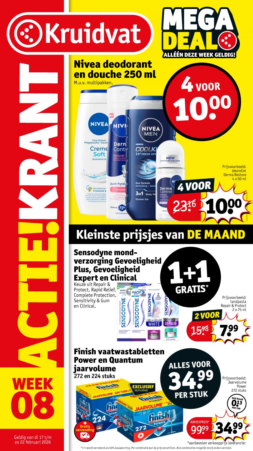 Kruidvat Aanbiedingen van 16-02-2026 pagina.1