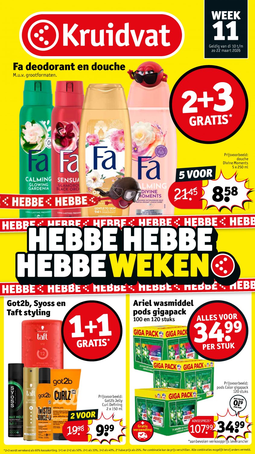 Kruidvat Aanbiedingen van 10-03-2026 pagina.1