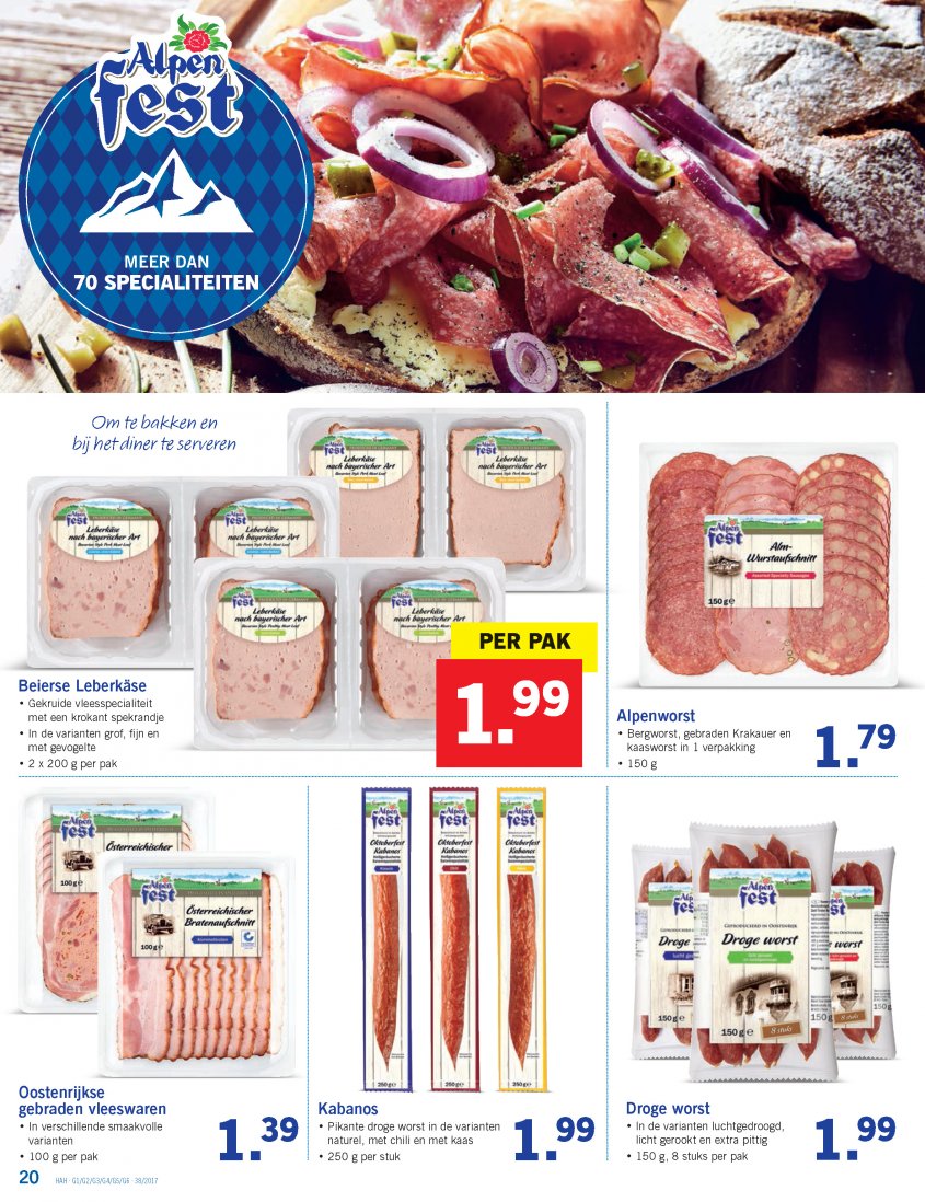 Lidl Aanbiedingen van 18-09-2017 pagina.20