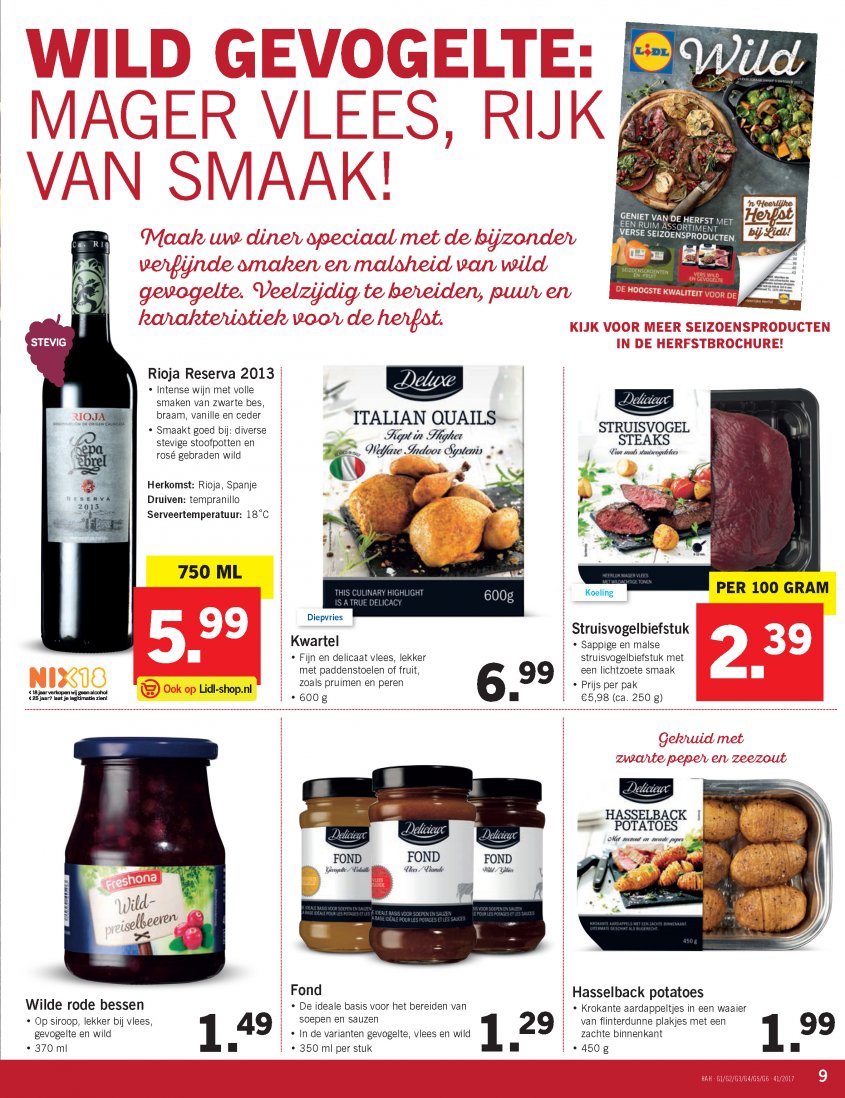 Lidl Aanbiedingen van 09-10-2017 pagina.9