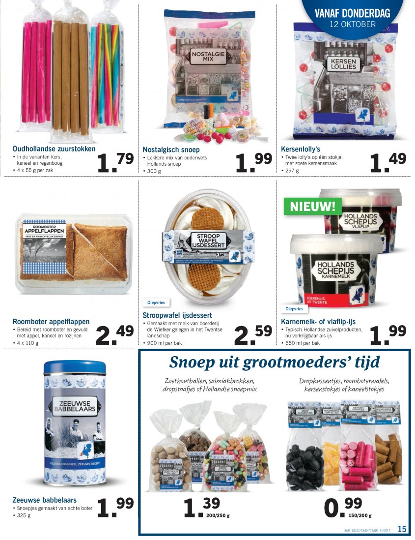 Lidl Aanbiedingen van 09-10-2017 pagina.15