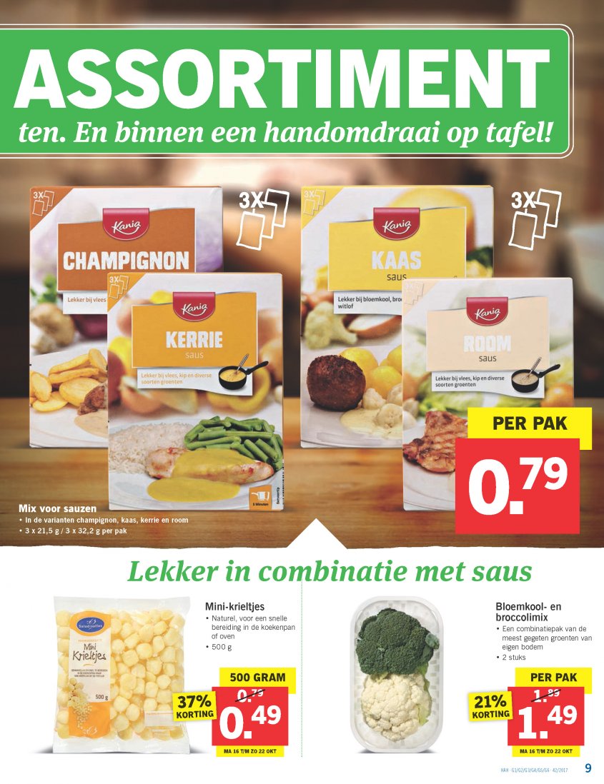 Lidl Aanbiedingen van 16-10-2017 pagina.9