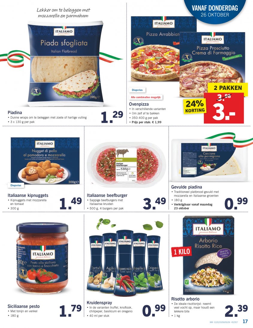 Lidl Aanbiedingen van 23-10-2017 pagina.16