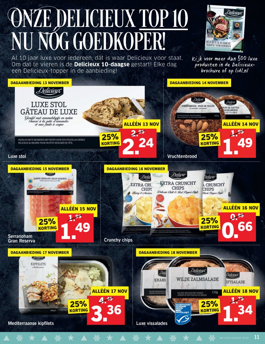 Lidl Aanbiedingen van 13-11-2017 pagina.11