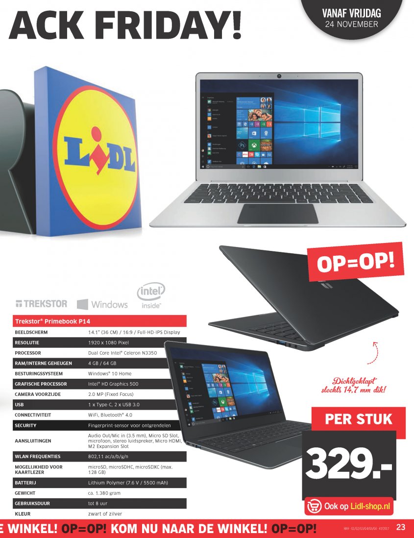 Lidl Aanbiedingen van 20-11-2017 pagina.23