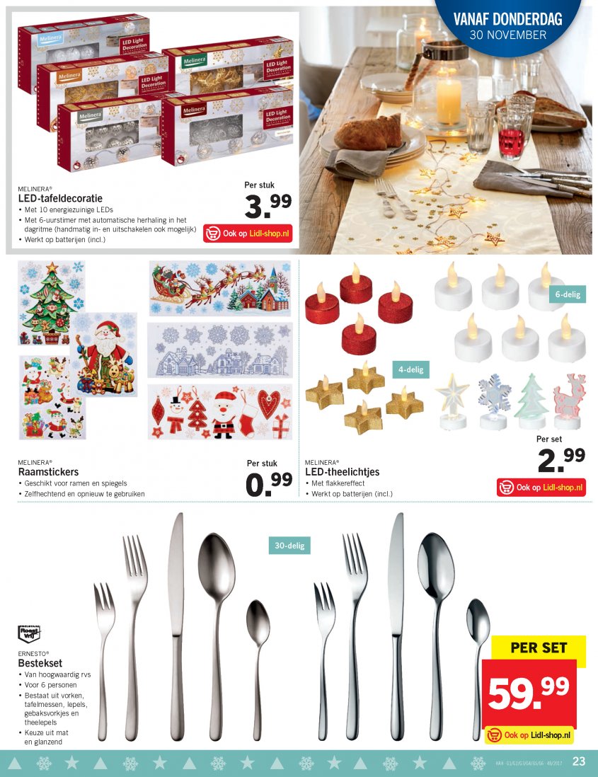 Lidl Aanbiedingen van 27-11-2017 pagina.23