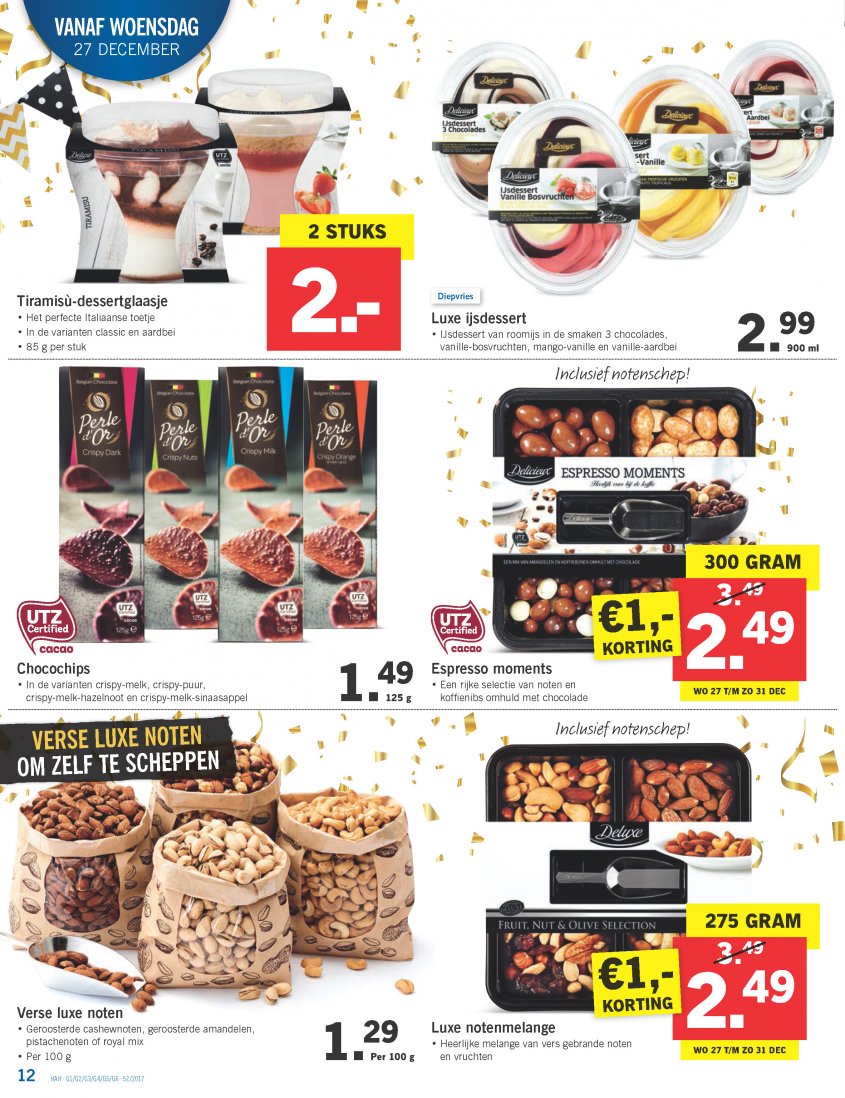 Lidl Aanbiedingen van 27-12-2017 pagina.12