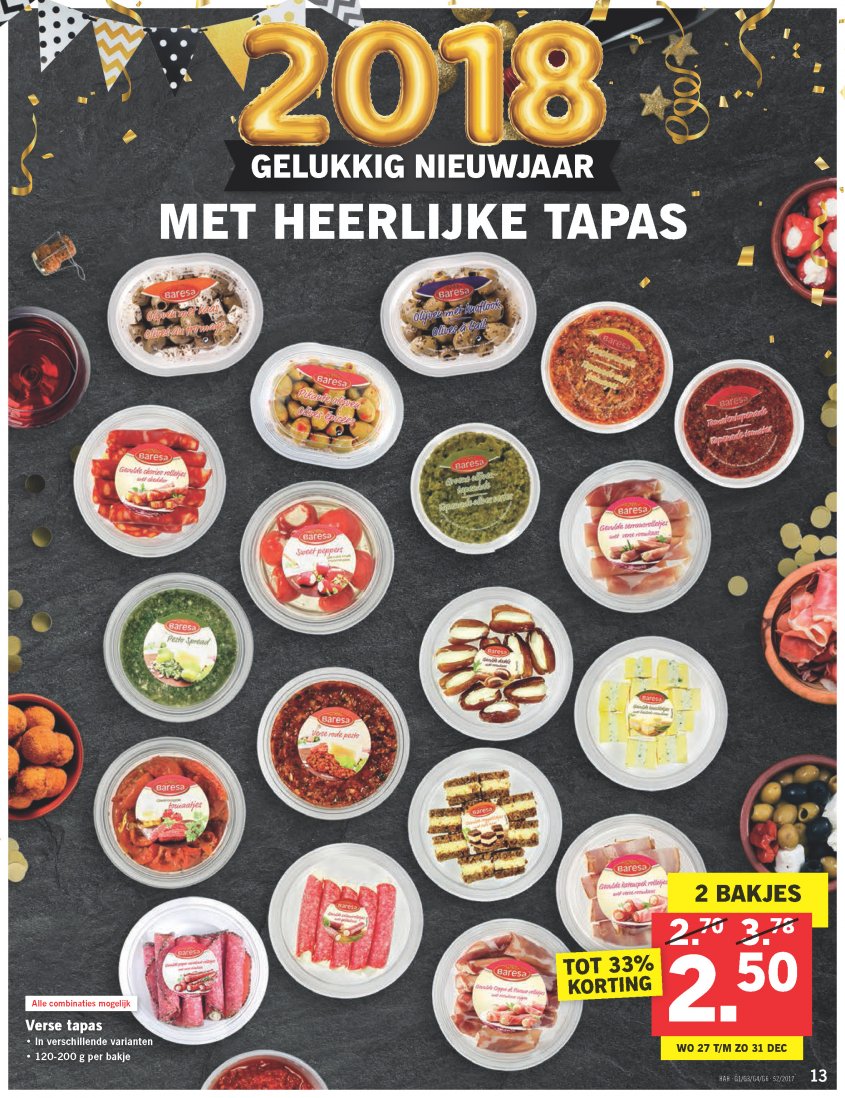 Lidl Aanbiedingen van 27-12-2017 pagina.13