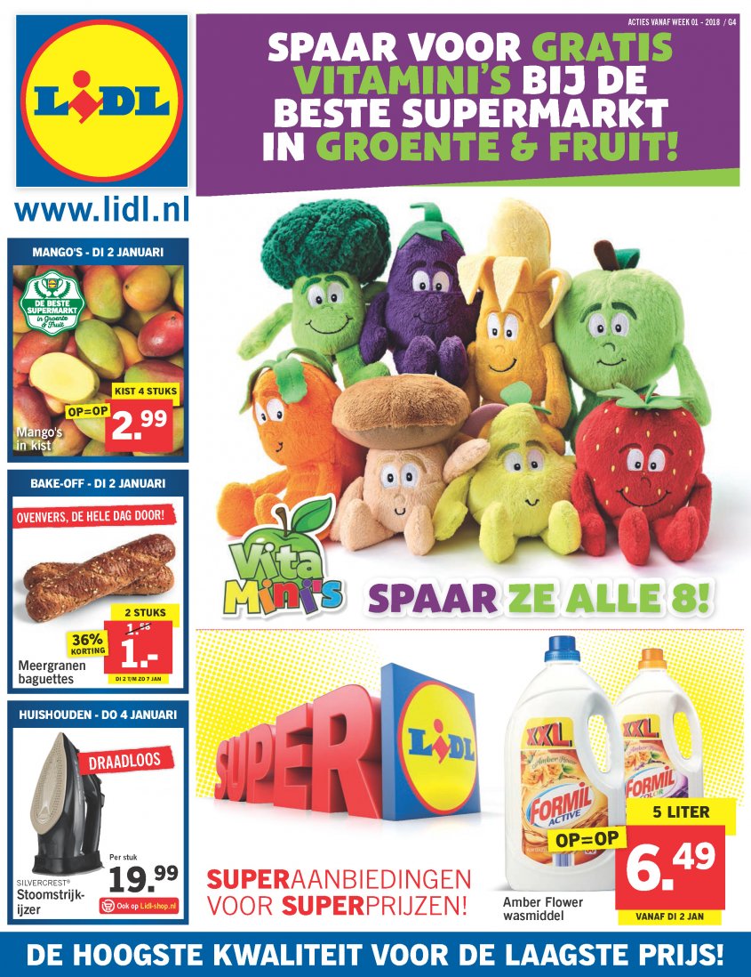 Lidl Aanbiedingen van 02-01-2018 pagina.1