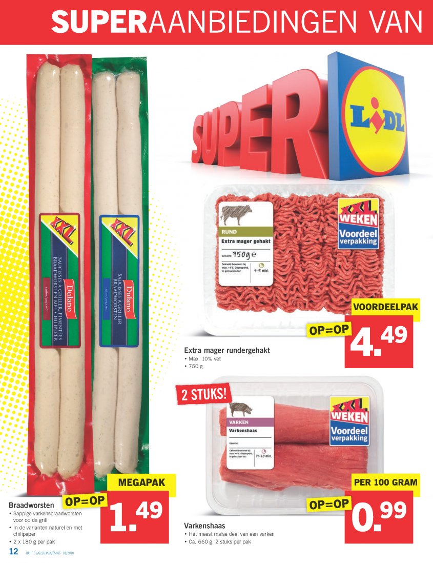 Lidl Aanbiedingen van 02-01-2018 pagina.12