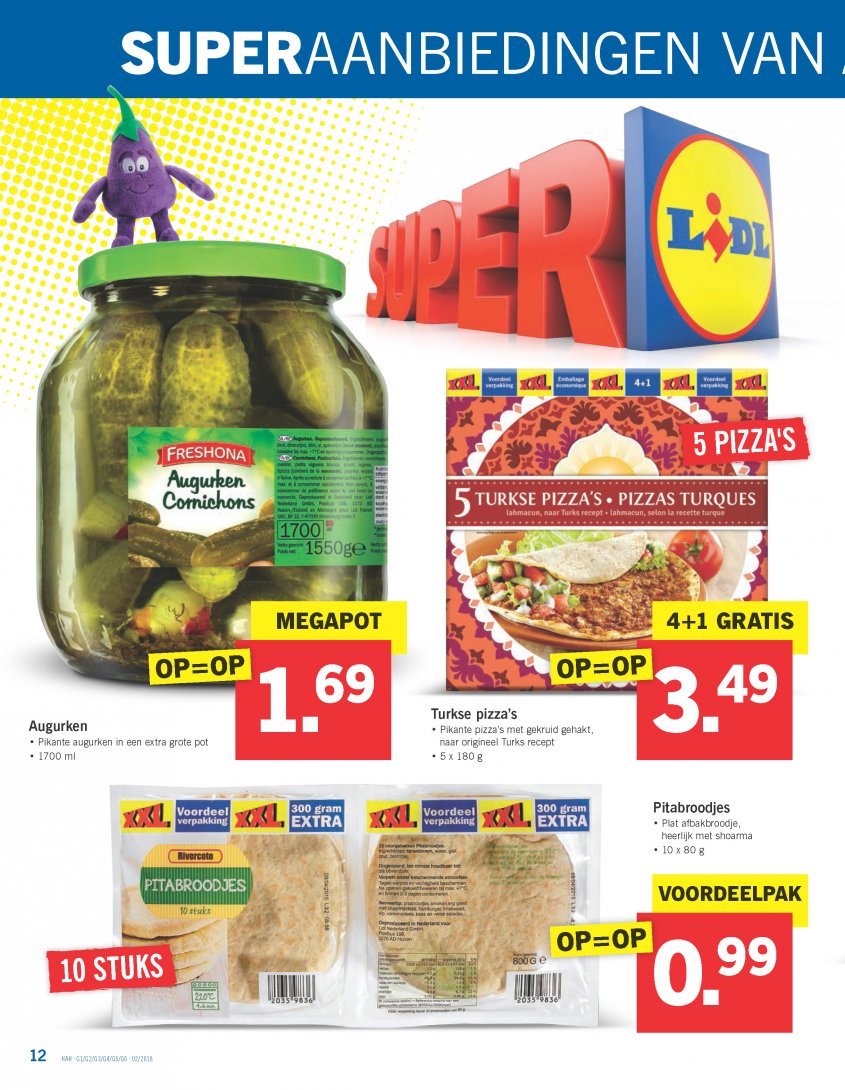 Lidl Aanbiedingen van 08-01-2018 pagina.12