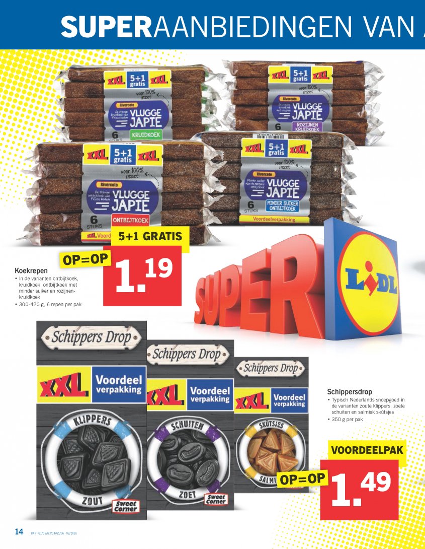 Lidl Aanbiedingen van 08-01-2018 pagina.14