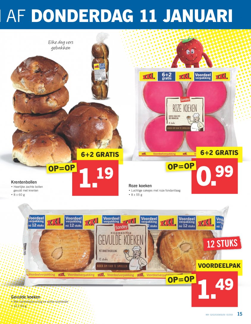 Lidl Aanbiedingen van 08-01-2018 pagina.15