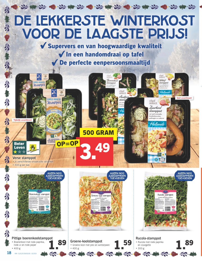 Lidl Aanbiedingen van 08-01-2018 pagina.18