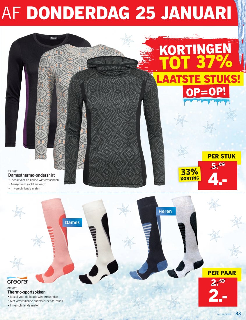 Lidl Aanbiedingen van 22-01-2018 pagina.33