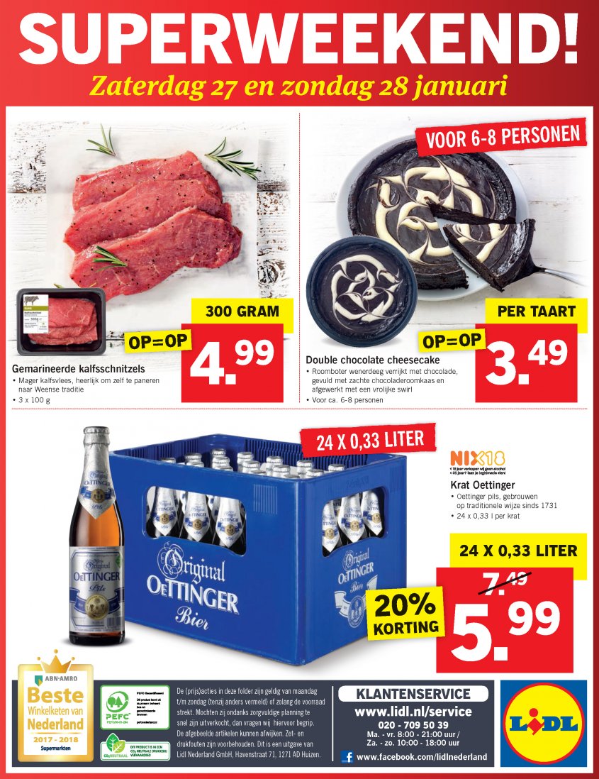 Lidl Aanbiedingen van 22-01-2018 pagina.44