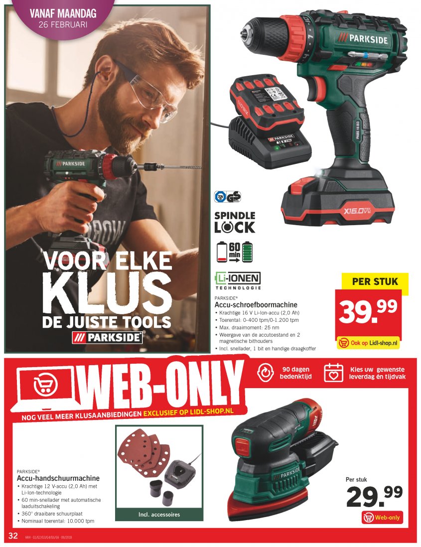 Lidl Aanbiedingen van 19-02-2018 pagina.32