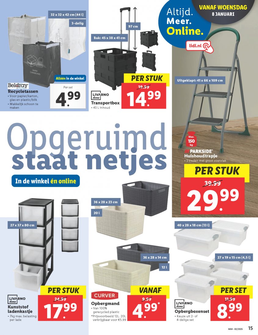 Lidl Aanbiedingen van 06-01-2025 pagina.15