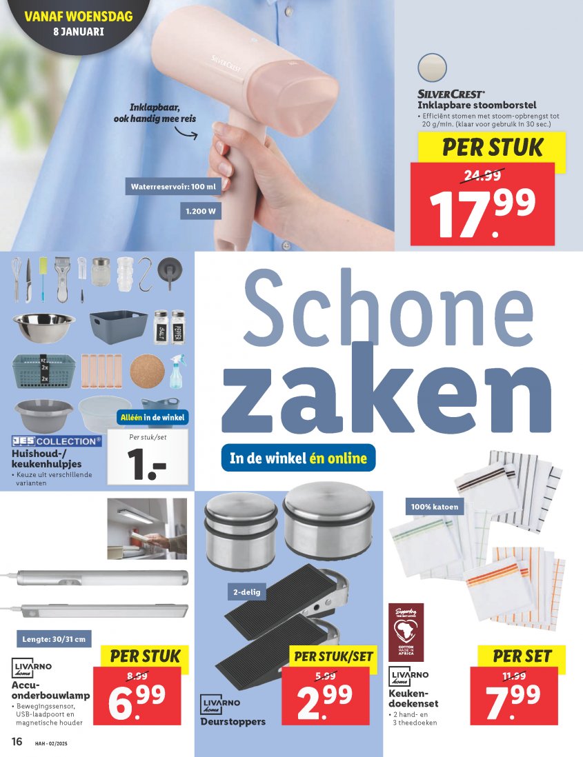 Lidl Aanbiedingen van 06-01-2025 pagina.16