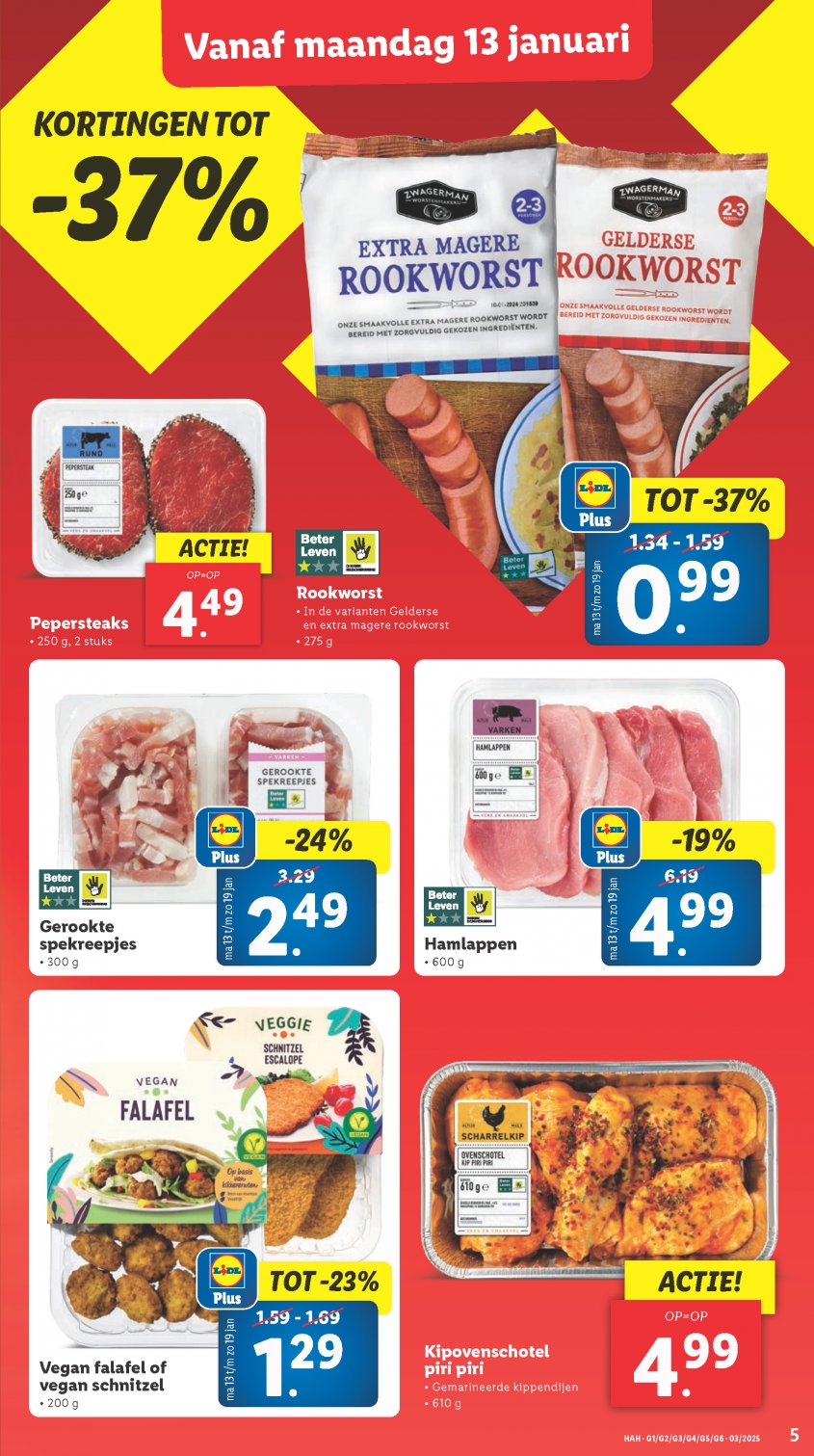 Lidl Aanbiedingen van 13-01-2025 pagina.5