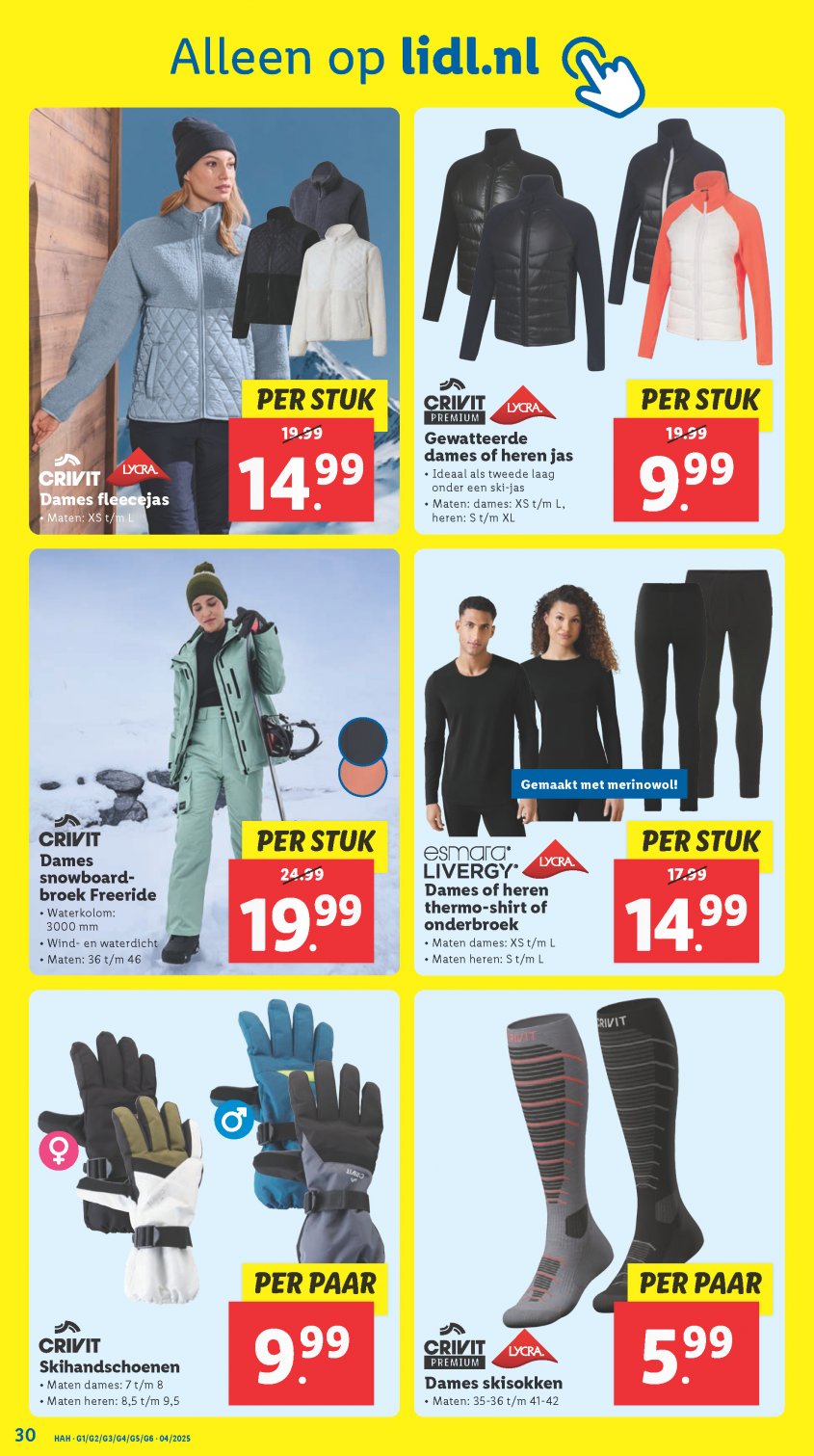 Lidl Aanbiedingen van 20-01-2025 pagina.30