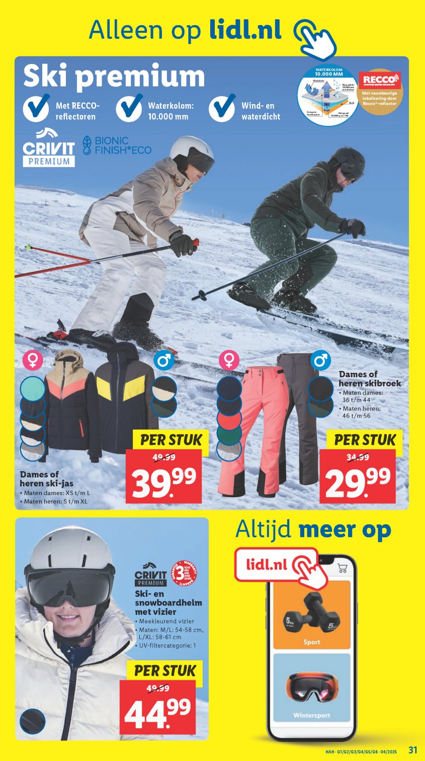 Lidl Aanbiedingen van 20-01-2025 pagina.31