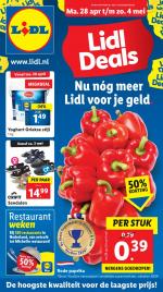Lidl reclame folder van 28-04-2025 week 18 - totaal  pagina's