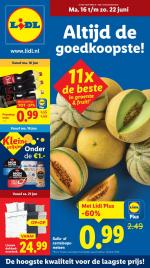 Lidl reclame folder van 16-06-2025 week 25 • Totaal aantal pagina's: 43