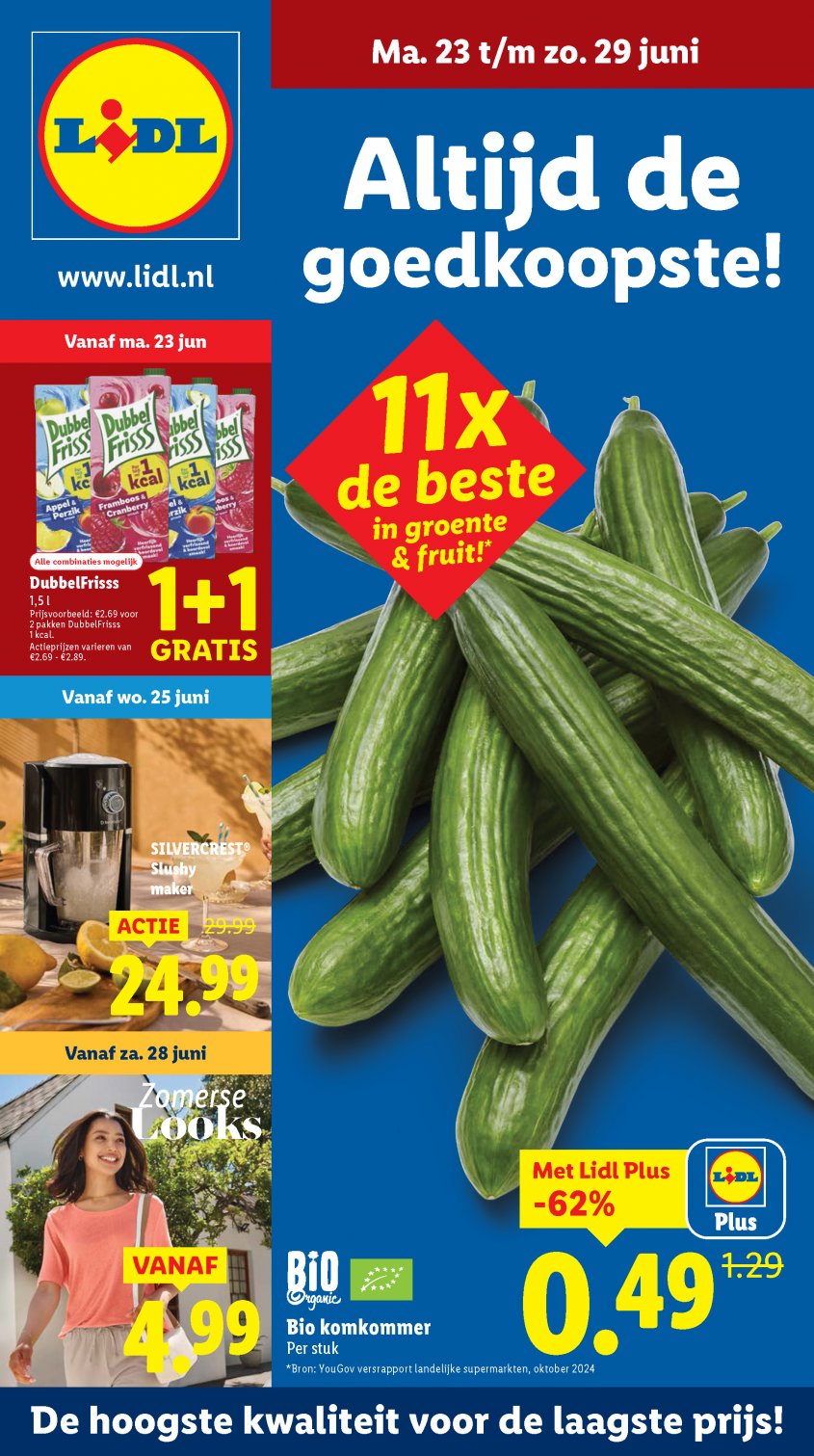 Lidl Aanbiedingen van 23-06-2025 pagina.1