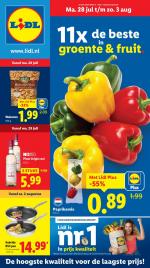 Lidl reclame folder week 31, pagina.1