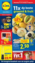 Lidl reclame folder van 11-08-2025 week 33 • Totaal aantal pagina's: 38