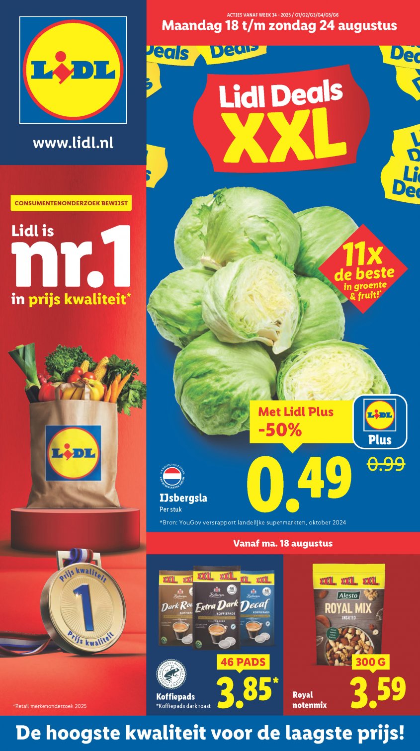 Lidl Aanbiedingen van 18-08-2025 pagina.1