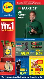 Lidl reclame folder week 36, pagina.1
