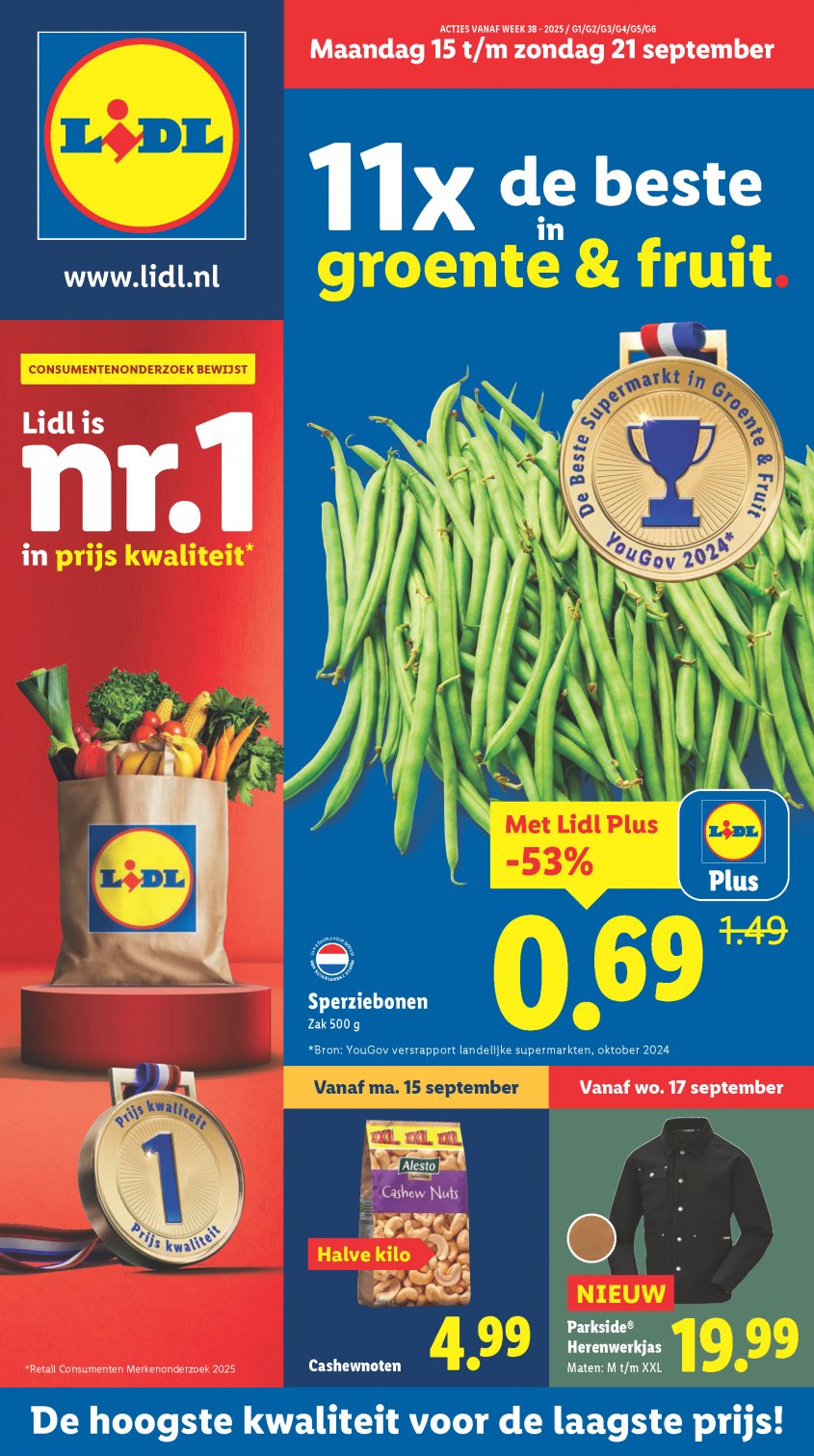 Lidl Aanbiedingen van 15-09-2025 pagina.1