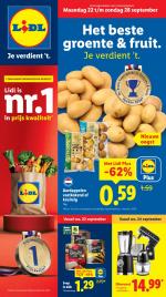 Lidl reclame folder van 22-09-2025 week 39 • Totaal aantal pagina's: 43