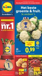 Lidl reclame folder van 29-09-2025 week 40 • Totaal aantal pagina's: 43