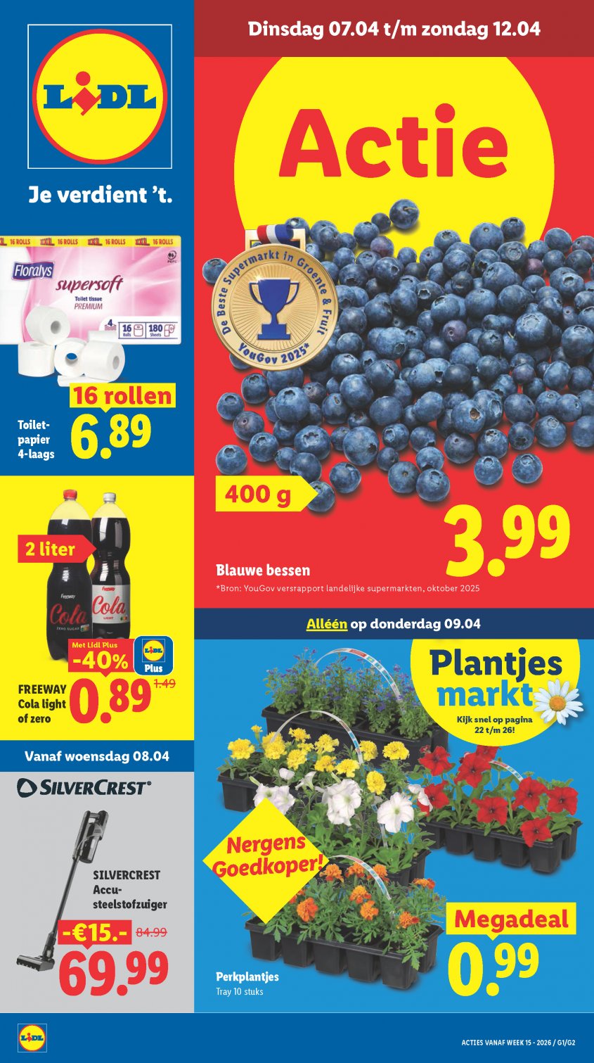Lidl Aanbiedingen van 07-04-2026 pagina.1