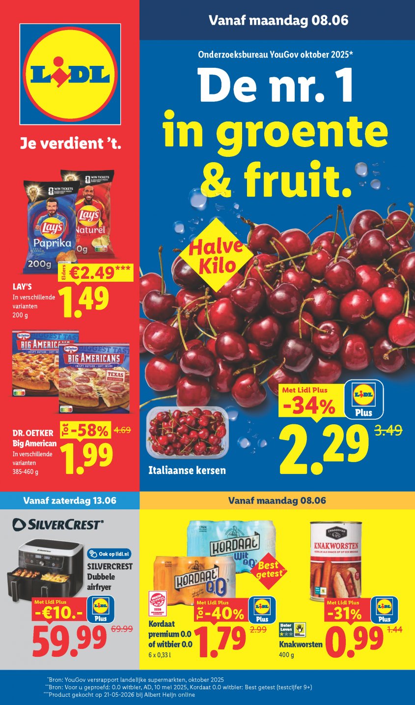 Lidl Aanbiedingen van 08-06-2026 pagina.1