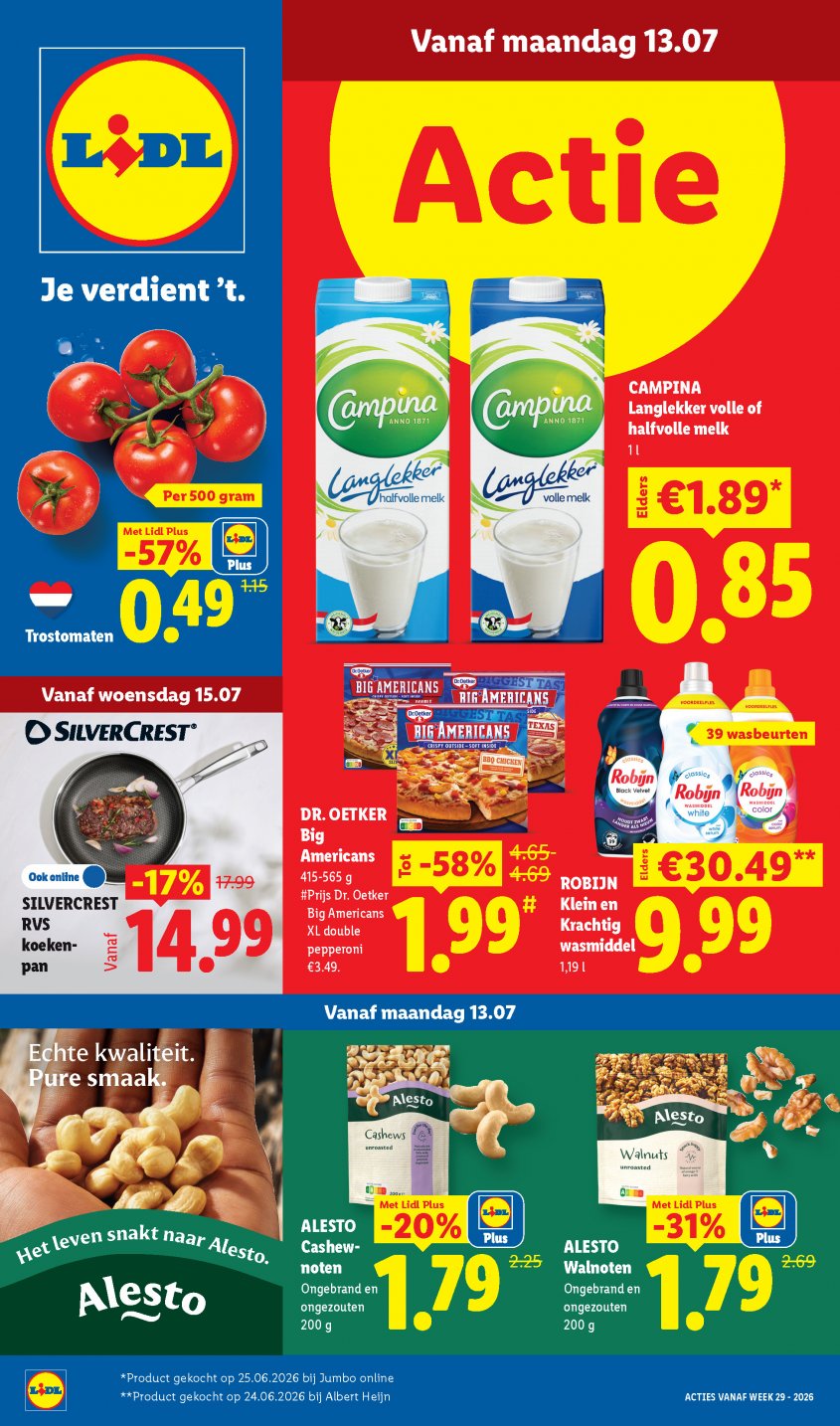 Lidl Aanbiedingen van 13-07-2026 pagina.1