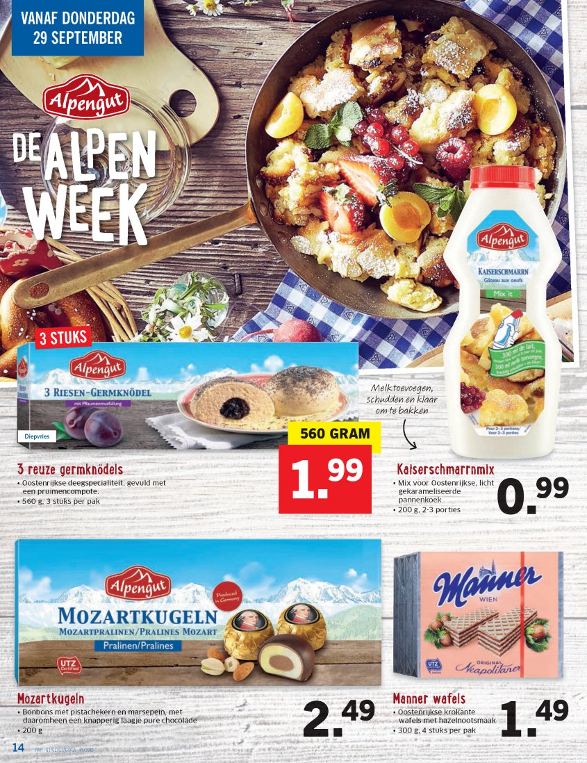 Lidl Aanbiedingen van 26-09-2016 pagina.14
