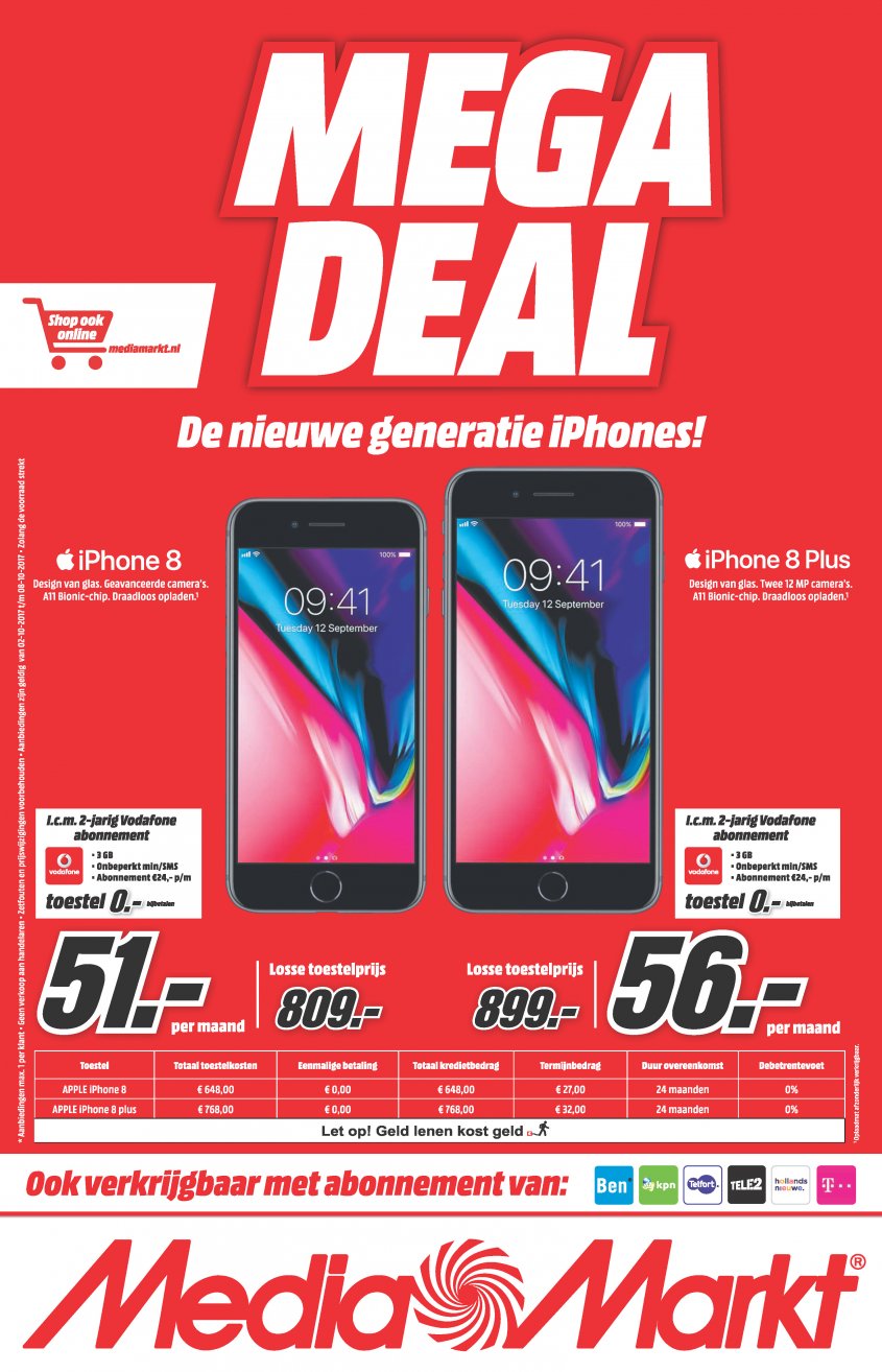 Media Markt Aanbiedingen van 02-10-2017 pagina.1