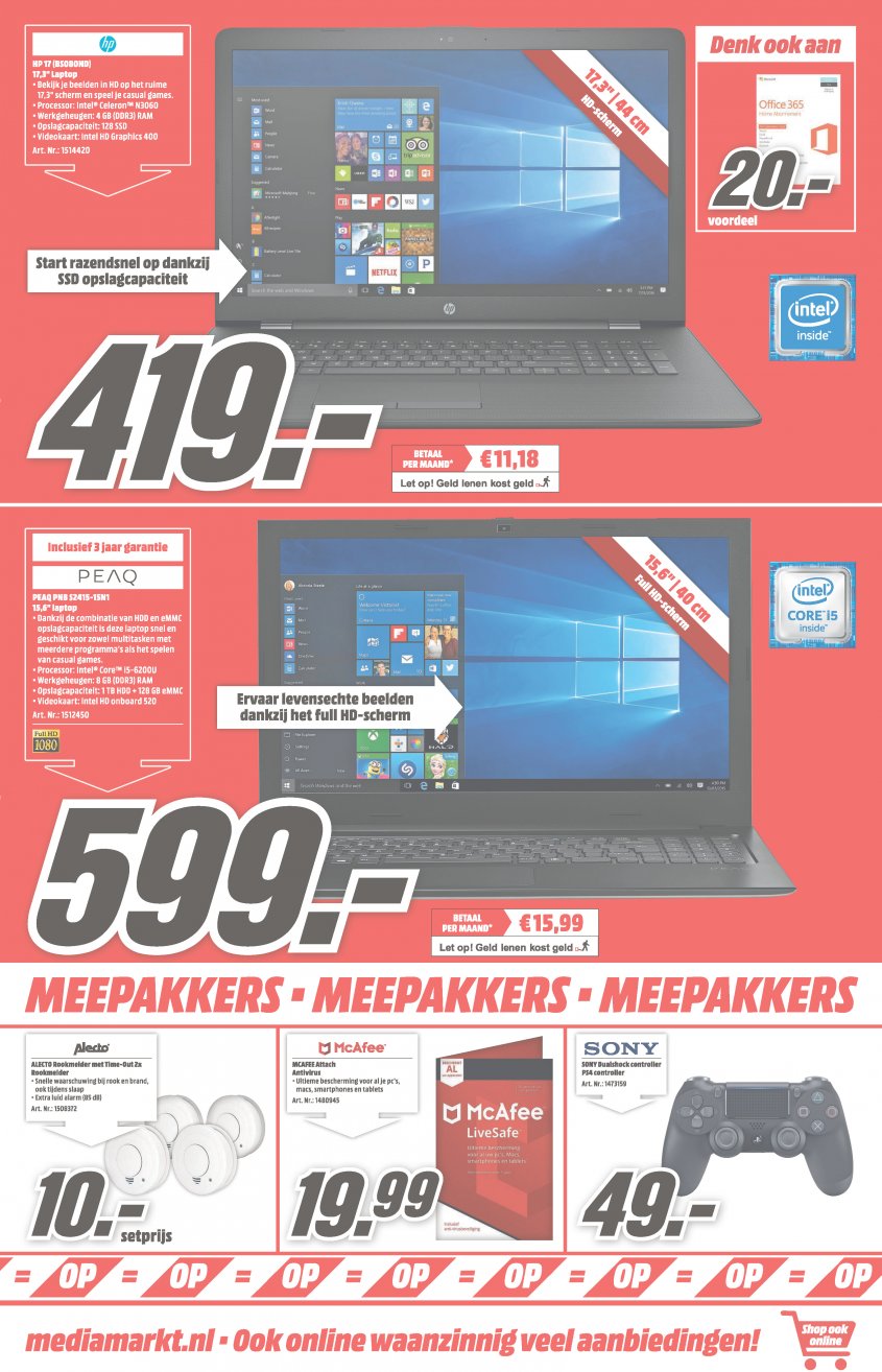 Media Markt Aanbiedingen van 09-10-2017 pagina.3