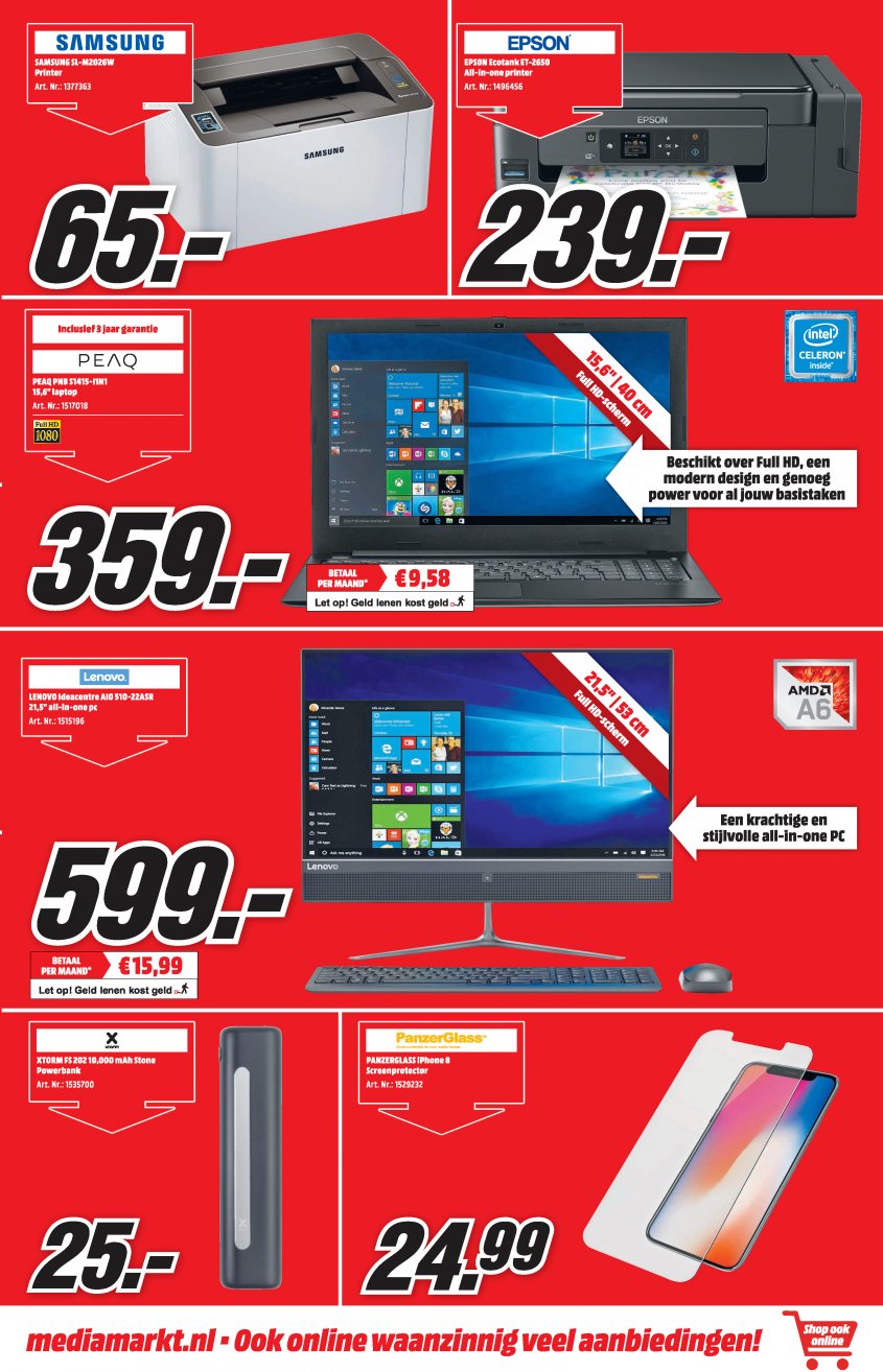 Media Markt Aanbiedingen van 16-10-2017 pagina.5