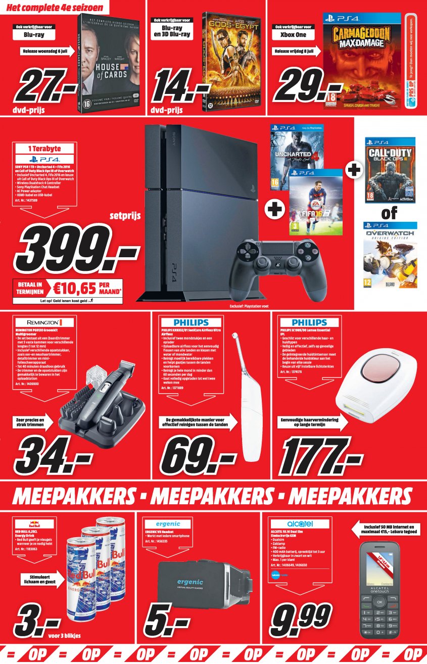 Media Markt Aanbiedingen van 04-07-2016 pagina.3