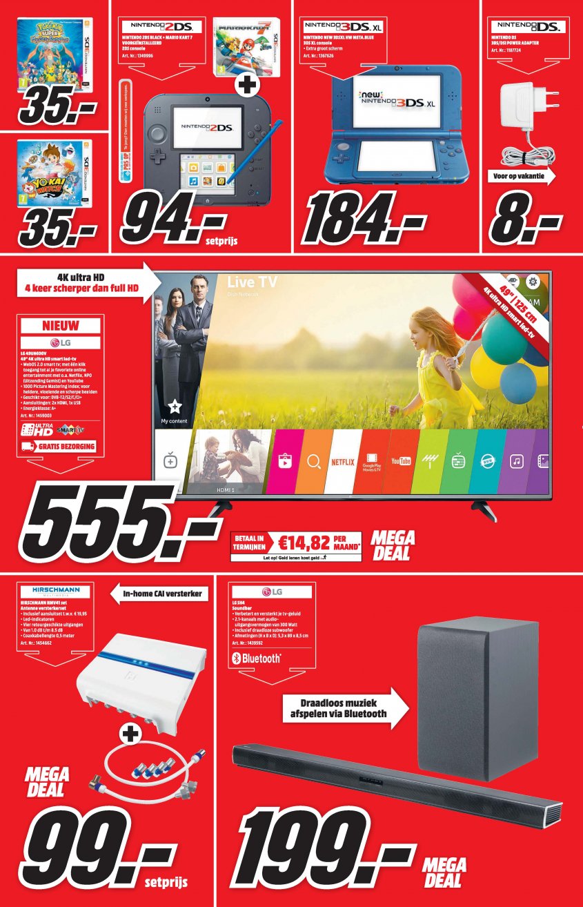 Media Markt Aanbiedingen van 11-07-2016 pagina.2