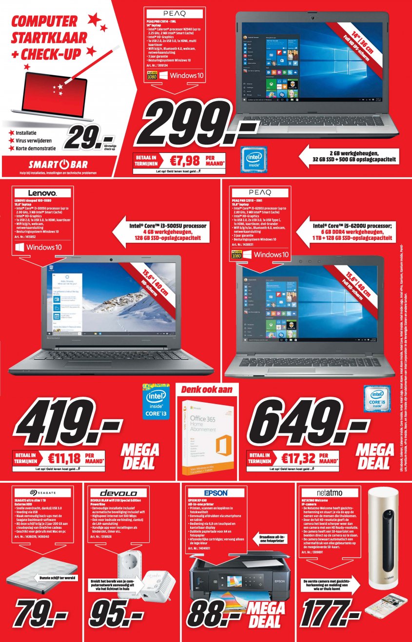 Media Markt Aanbiedingen van 11-07-2016 pagina.7